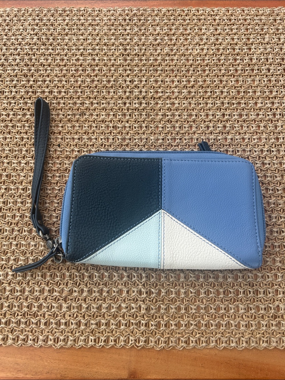 The Sak Zip Around Wallet with wrist strap